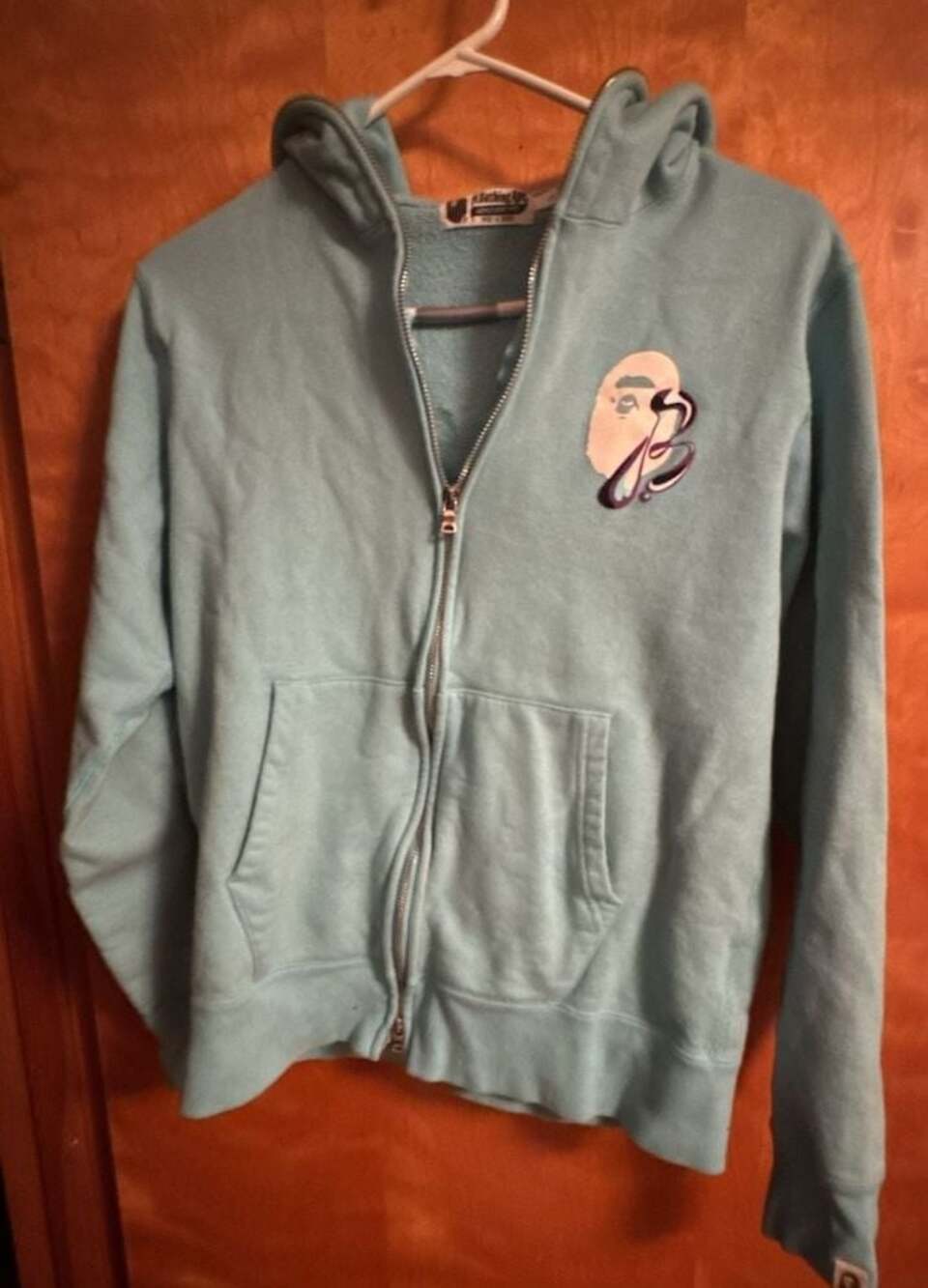 A Bathing Ape APE Graphic Full-Zip Hoodie youth L